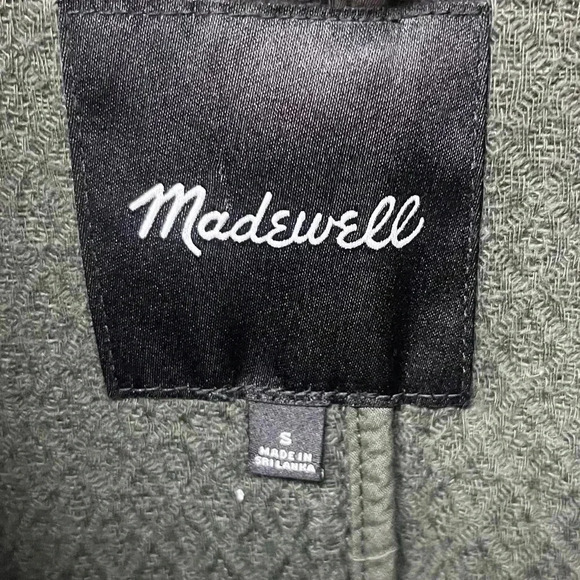 Madewell Cotton Gauze 2 Button
Relaxed blazer Size S Olive Green - Picture 3 of 4